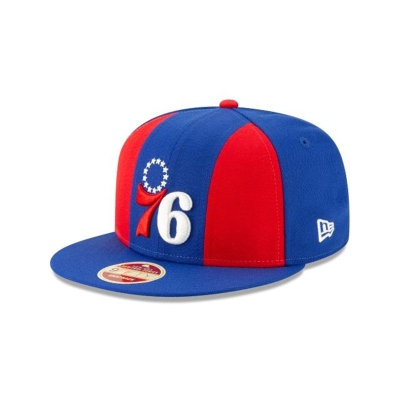 Philadelphia 76ers Gorra | New Era NBA Paneled Team Pick 9fifty Snapback Cap Mexico - Azules